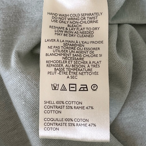 Free People Sunray Babydoll Top Oversized Mint Green Size XS Boho Beachy - Picture 12 of 16